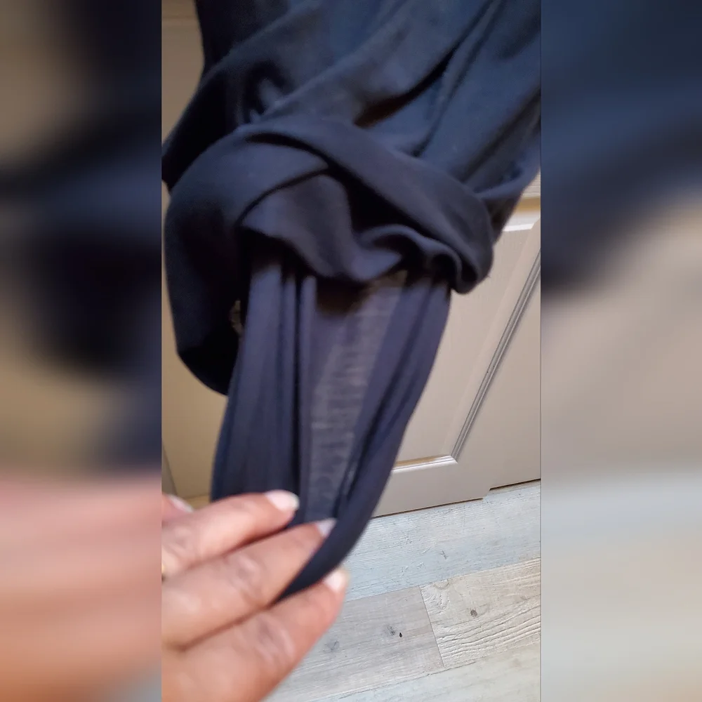 Helmut Lang Kinetic Long Sleeve Bodycon Dress - Iconic Back Strap Dress - Picture 5 of 6